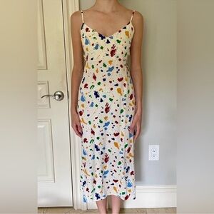 Reformation Paint Splatter SunDress NWOT